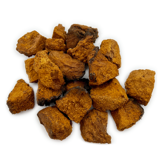 Siberian wild chaga (Inonotus obliquus, чага березовая) mushroom tea chunks (2-4 cm) 500g